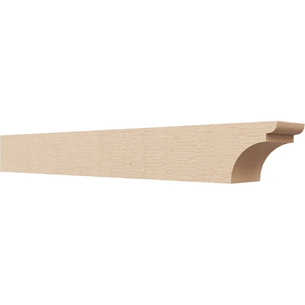 Ekena Millwork 4in. W x 4in. H x 32in. L Yorktown Woodgrain TimberThane Rafter Tail, Primed Tan RFTUR04X04X32YORRCPR - main
